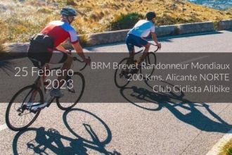BRM 200 Kms Alicante Norte